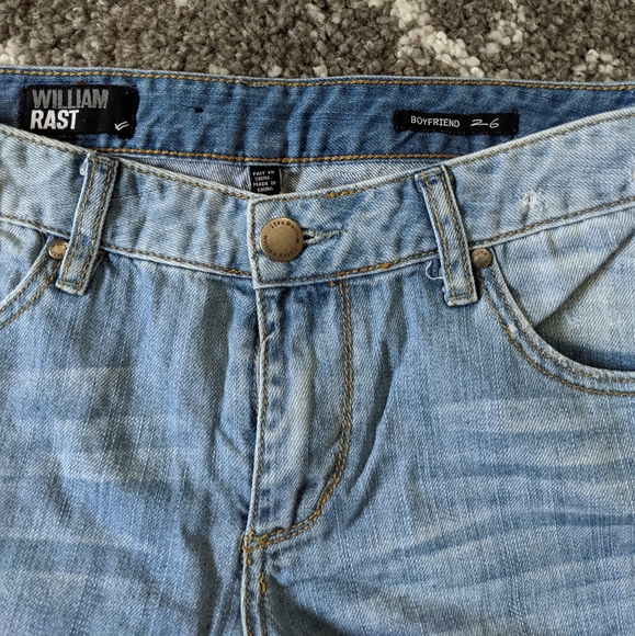 William Rast Boyfriend Jeans sz:26 - Picture 2 of 6